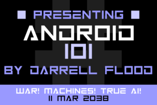 Android 101: A Futuristic Typeface for Modern Web Design