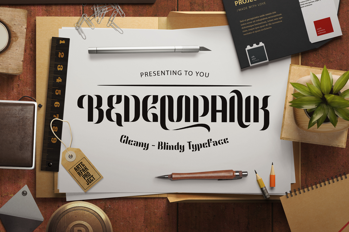Bedempank: The Campaign Font That Sharpens Your Message