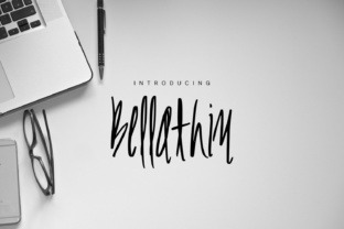 Bellathin: A Vintage Display Font for Modern Branding
