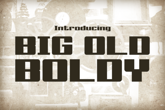 Big Old Boldy: A Display Typeface for Digital Impact