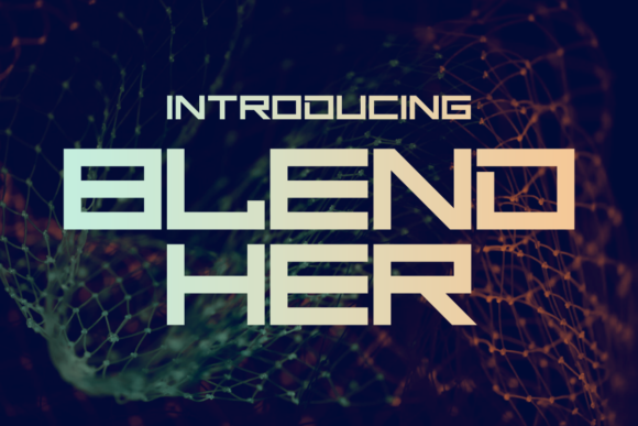 Blend Her: A Versatile Font for Creative Branding