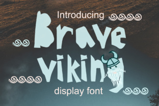 Brave Viking: The Bold Display Font That Strengthens Your Brand