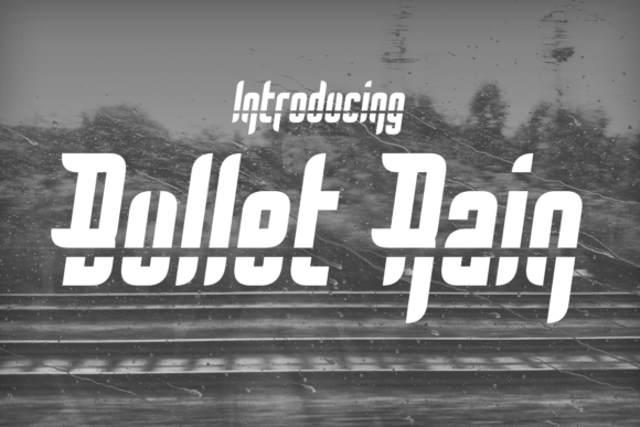 Bullet Rain Font: A Web Designer’s Real-World Typography Test