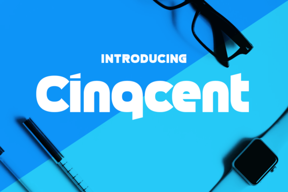 Cinqcent: A Striking Display Font for Bold Campaigns