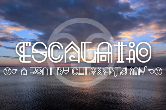 Discover Escalatio: A Unique Font for Craft and Design