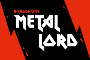 Discover Metal Lord: The Perfect Font for Bold Editorial Design