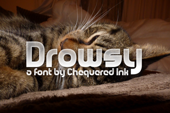 Drowsy: A Font Designed for Crafters and Creative Products