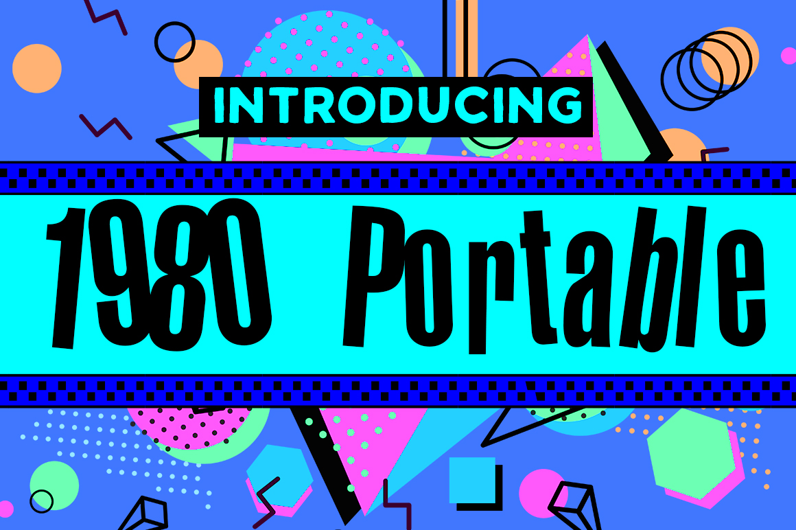 Exploring 1980 Portable: A Retro Font for Modern Branding