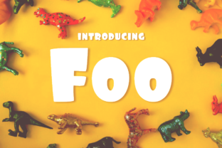 Foo: A Bouncy Display Font for Editorial Mood and Identity