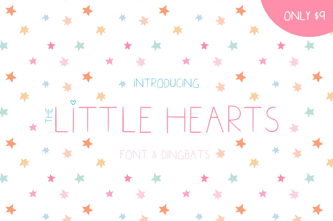 Little Hearts Font: A Playful & Practical Tool for Brand Design