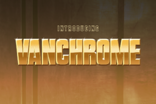 Vanchrome: A Layered Font for Real Branding Projects