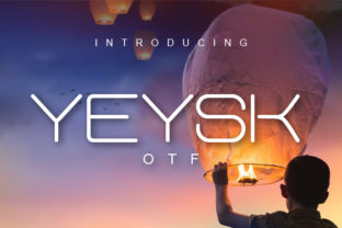 Yeysk: A Refreshing Display Font for Modern Campaigns